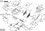 Bosch 3 600 H89 A71 ASM 32 Lawnmower 230 V / GB Spare Parts ASM32